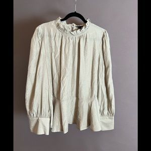 Who what wear peplum green top xxl